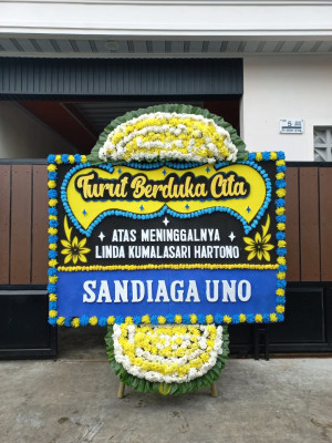 Papan Bunga Duka di Wangurer